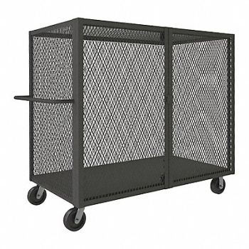 GRAINGER APPROVED Heavy Duty Security Cart 60 in L, 1TGU8