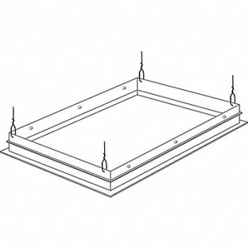 LITHONIA LIGHTING Drywall Grid Adapter Kit 2 ft x 4 ft, 1THV5