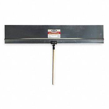 HYDE Stiff Paint Shield Alum 48 In 18 In Hndl, 1TKK4