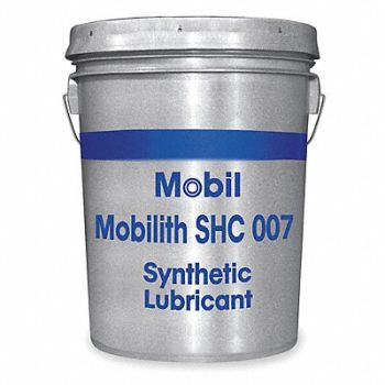 Mobilith SHC 007 Semi Fluid Grease 5 gal, 1TLG8
