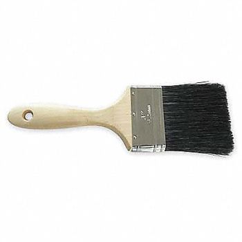 GRAINGER APPROVED Brush 3 Flat Sash China Hair 3 7/16 L, 1TTV7