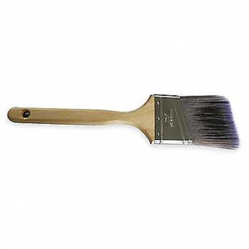 GRAINGER APPROVED Brush 2.5 AngleSash Polyester 2 15/16 L, 1TTW4