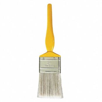 GRAINGER APPROVED Paint Brush 2 Flat Sash Synthetic Soft, 1TTX5