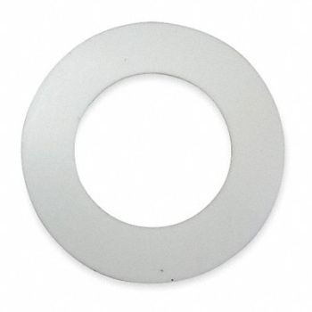 GRAINGER APPROVED Gasket Ring 8 In Virgin PTFE White, 1TVE6