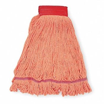 TOUGH GUY Wet Mop Orange Cotton, 1TYV7