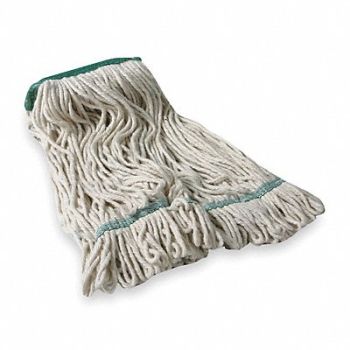 TOUGH GUY Wet Mop White Cotton, 1TYP1