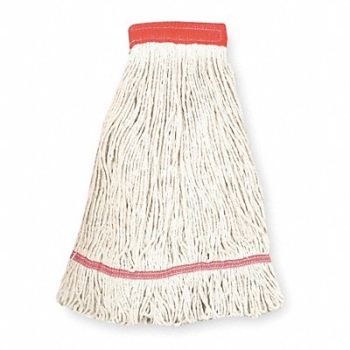 TOUGH GUY Wet Mop White Cotton, 1TYR2