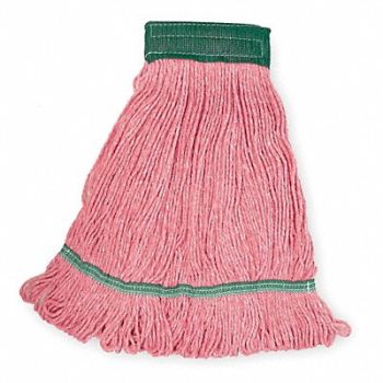 TOUGH GUY Wet Mop Red Cotton, 1TYP4
