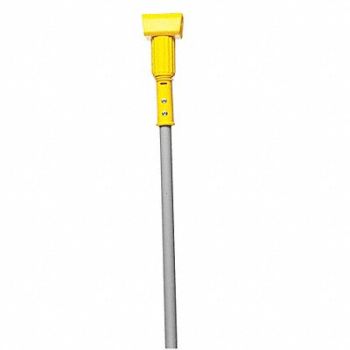 TOUGH GUY F8739 Wet Mop Handle 60 in L Gray, 1TYZ3