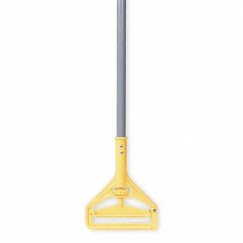 TOUGH GUY F8738 Wet Mop Handle 60 in L Gray, 1TZA2