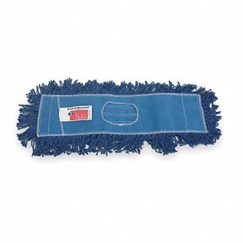 TOUGH GUY Dust Mop Blue Cotton, 1TZD7