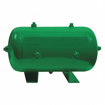 SPEEDAIRE Air Tank 6 Gal 175 PSI Horizontal, 1TZY8