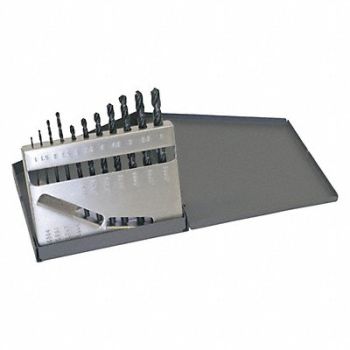CHICAGO-LATROBE Jobber Drill Set 11 pc HSS, 1U137