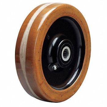 GRAINGER APPROVED Impact-Resistant Phenolic Tread Wheel 8, 1UBN6