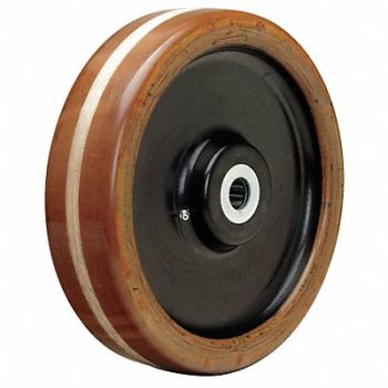 GRAINGER APPROVED Impact-Resistant Phenolic Tread Wheel, 1UBN8