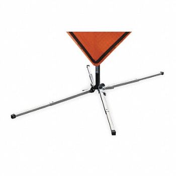 DICKE Sign Stand Aluminum 12 in Maximum Mast H, 1UBP2