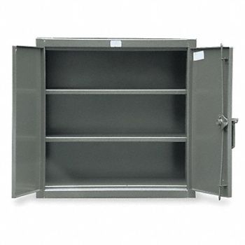 STRONG HOLD Strg Cab 42 x48 x24 DrkGry 2Shlv, 1UBV8