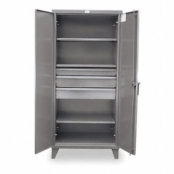 STRONG HOLD StrgCab Leg Dark Gray 78 x 36 x 24, 1UBW6