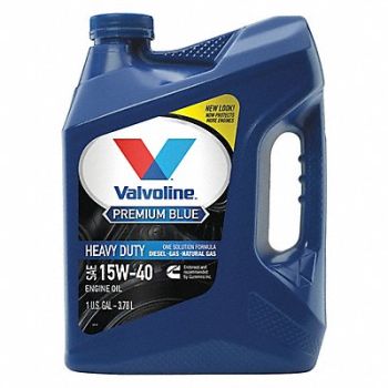 VALVOLINE Diesel Engine Oil 15W-40 Conventnl 1gal, 1UBY7