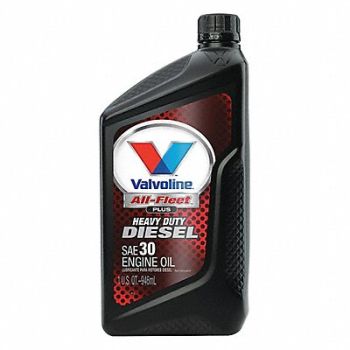 VALVOLINE Diesel Engine Oil 30 Conventional 1qt, 1UBY8