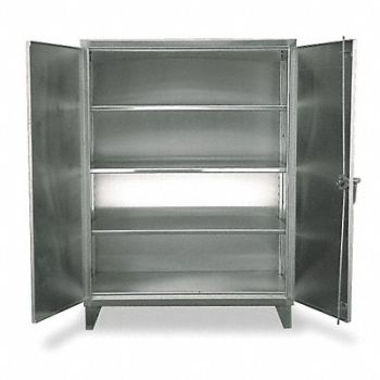 STRONG HOLD Strg Cab 66 x48 x24 Silver 3Shlv, 1UCC7