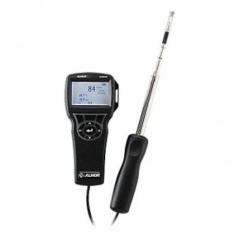 TSI ALNOR Anemometer with Humidity 0 to 6000 fpm, 1UCY7