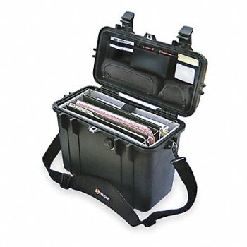 PELICAN Protective Case Black 16-15/16 in.L, 20FZ33