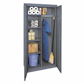GRAINGER APPROVED Storage Cabinet 72 x36 x18 Gray 5Shlv, 1UFA4