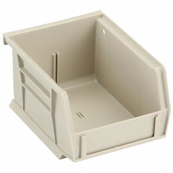 AKRO-MILS F8648 Hang and Stack Bin Stone Plastic 3 in, 1UGL9
