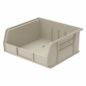 AKRO-MILS F8699 Hang and Stack Bin Stone Plastic 5 in, 1UGN5