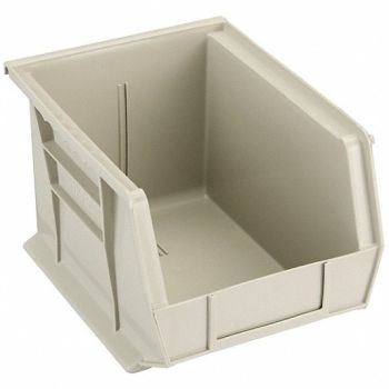 AKRO-MILS F8698 Hang and Stack Bin Stone Plastic 7 in, 1UGN6