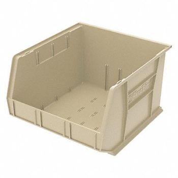 AKRO-MILS F8693 Hang and Stack Bin Stone Plastic 11 in, 1UGP2