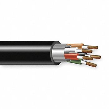 CAROL Portable Cord 5 Cond 12 AWG SOOW 250ft, 1UGV9
