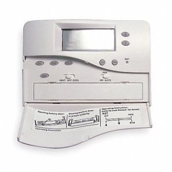 DAYTON Low Volt Prog Tstat Heat/Cool Manual, 1UHG8