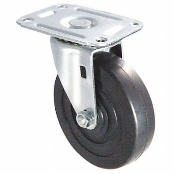 GRAINGER APPROVED Standard Plate Caster Swivel 100 lb., 1UHH6