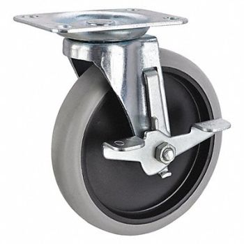 GRAINGER APPROVED Standard Plate Caster Swivel 145 lb., 1UHL7