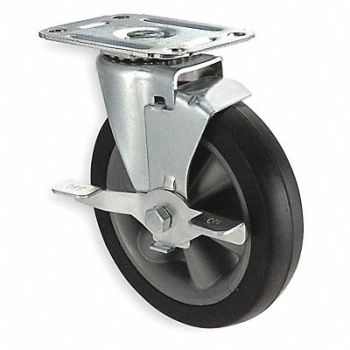 GRAINGER APPROVED Standard Plate Caster Swivel 120 lb., 1UHV3