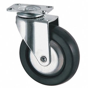GRAINGER APPROVED Standard Plate Caster Swivel 140 lb., 1UHV9