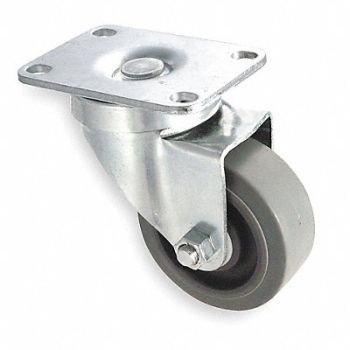 GRAINGER APPROVED Standard Plate Caster Swivel 200 lb., 1UHW8