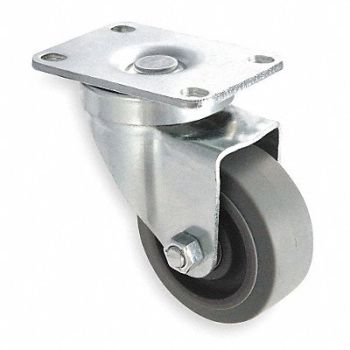 GRAINGER APPROVED Standard Plate Caster Swivel 250 lb., 1UHY4