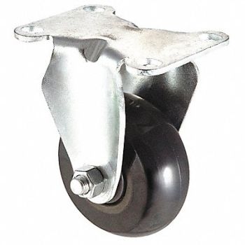 GRAINGER APPROVED Standard Plate Caster Rigid 350 lb., 1UKA6