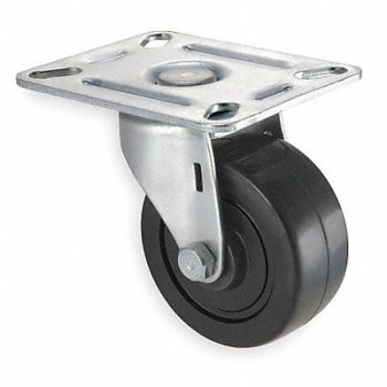 GRAINGER APPROVED Standard Plate Caster Swivel 125 lb., 1UKP7
