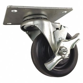 GRAINGER APPROVED Standard Plate Caster Swivel, 1UKW2