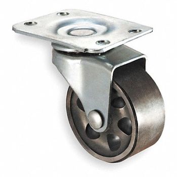 GRAINGER APPROVED Standard Plate Caster Swivel 125 lb., 1UKW6
