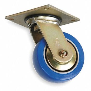 GRAINGER APPROVED NSF-Listed Plate Caster Swivel 1050 lb., 1ULF9