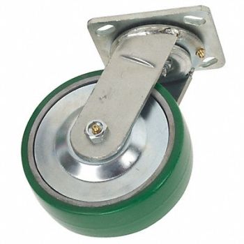 GRAINGER APPROVED Standard Plate Caster Swivel 1400 lb., 1ULP5