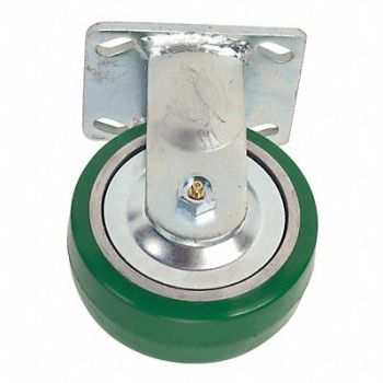 GRAINGER APPROVED Standard Plate Caster Rigid 1400 lb., 1ULP6