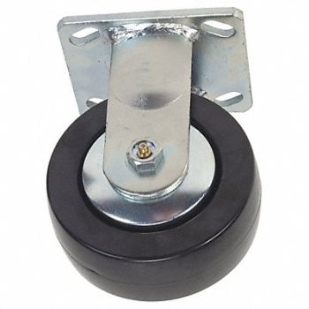 GRAINGER APPROVED Standard Plate Caster Rigid 1200 lb., 1ULR1