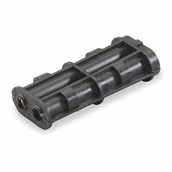 STREAMLIGHT Battery Storage Case Holds 4 AA Black, 1UNC7