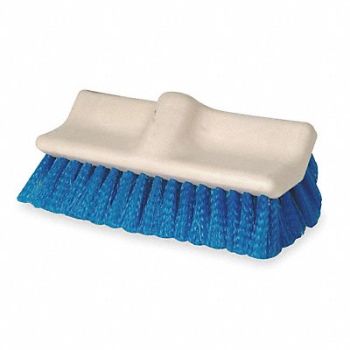 TOUGH GUY Scrub Brush 10 in L Blue, 1VAD4